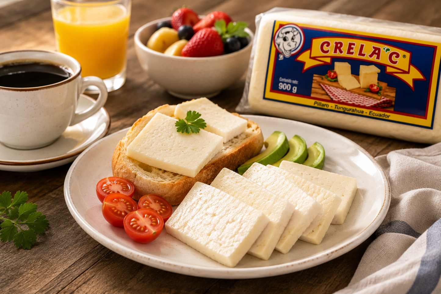 Queso fresco CRELAC 900 gramos