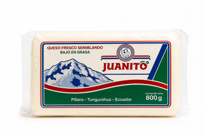 Queso fresco marca JUANITO 800 gramos
