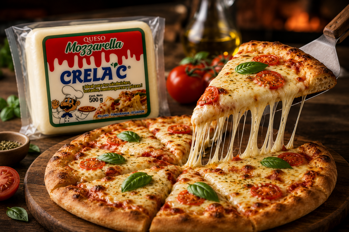 Queso mozarella 500 gramos