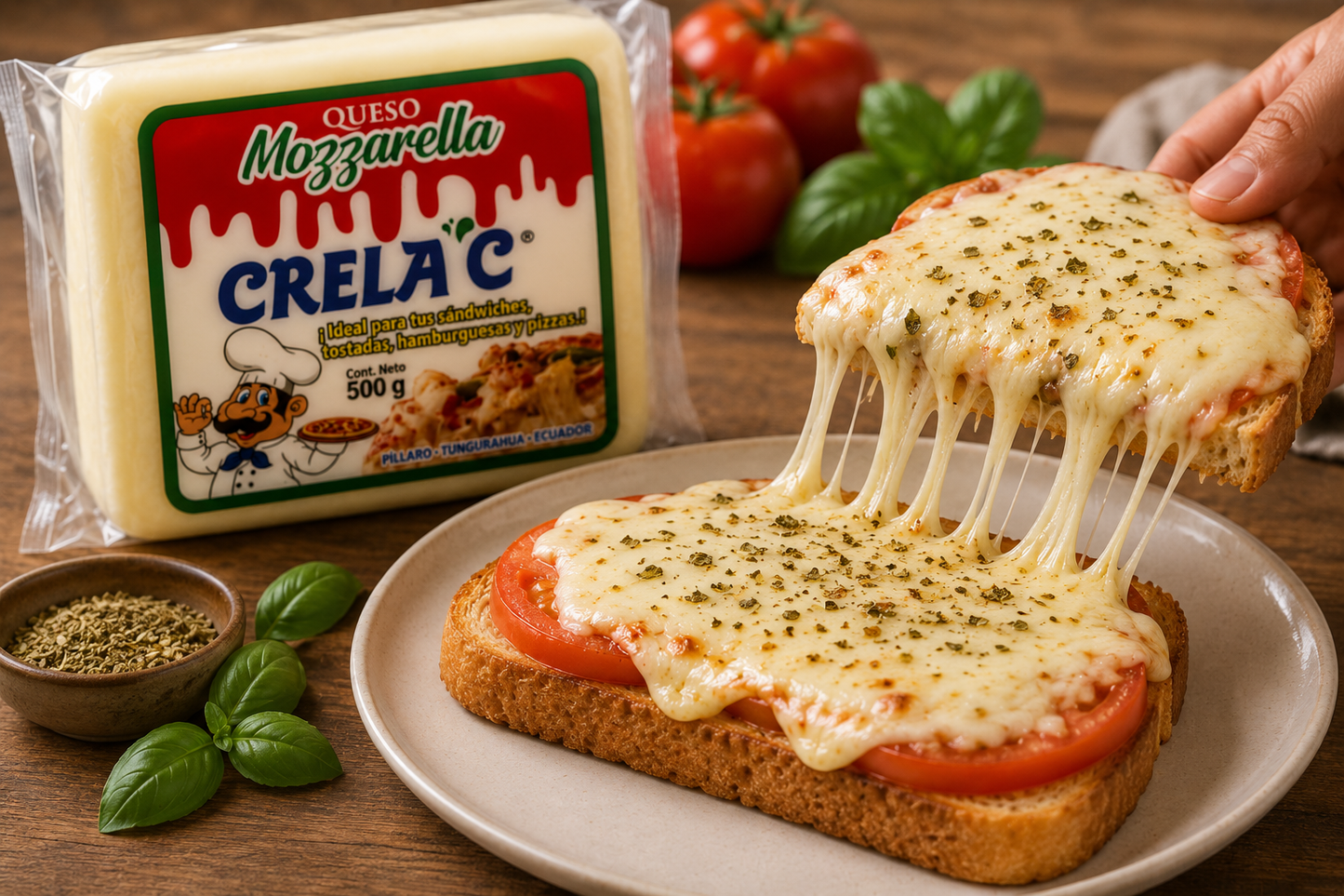 Queso mozarella 500 gramos